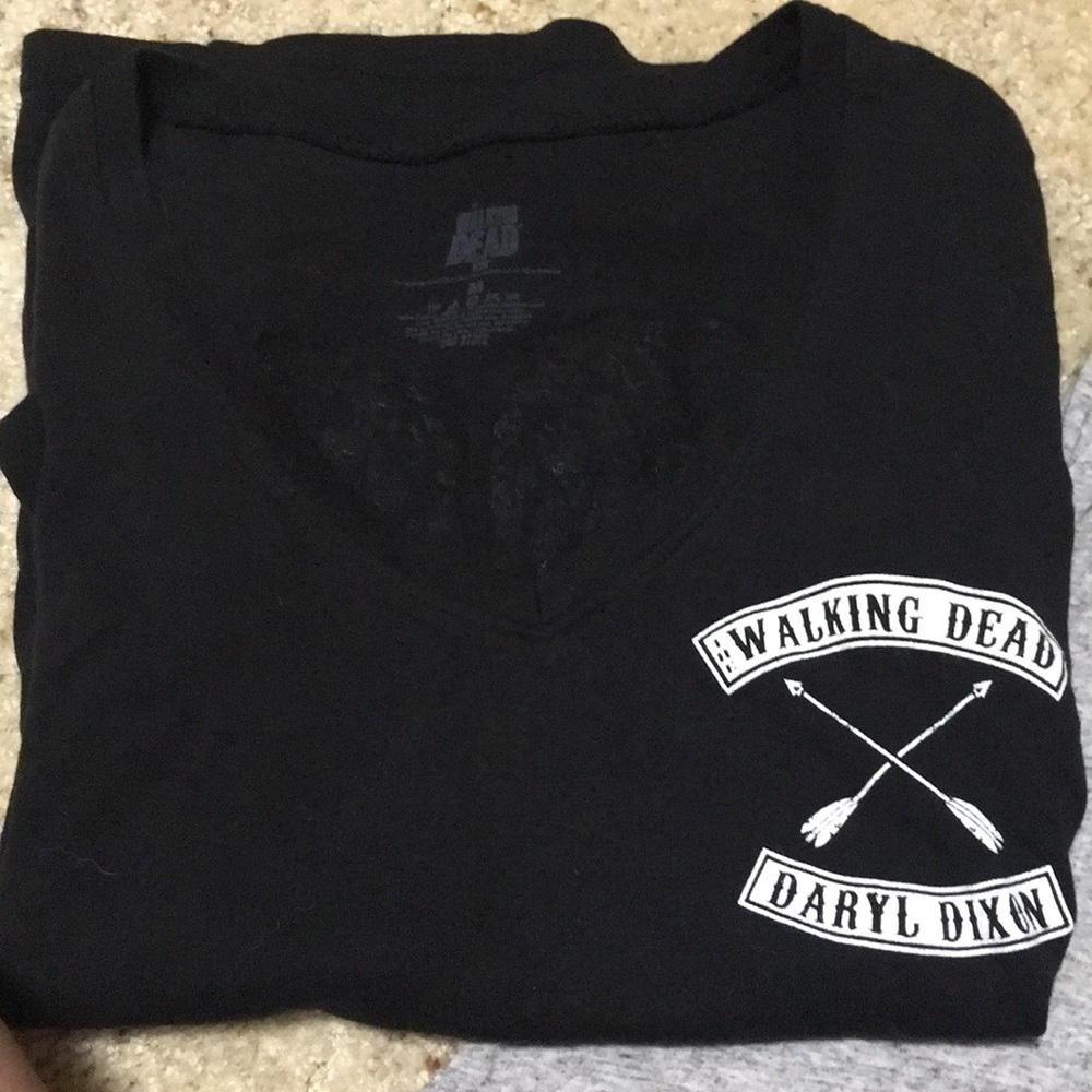 Medium Black The Walking Dead Daryl Dixon